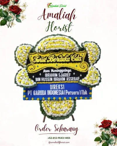 Papan Bunga Duka di Sesepan